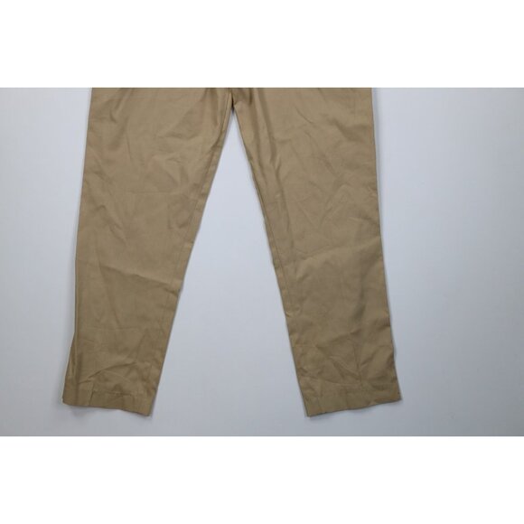 Vintage 90s Streetwear Mens 30x34 Distressed Custom Made Snap Button Chino Pants - Picture 14 of 16